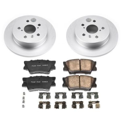 Power Stop Front & Rear Z17 Evolution Brake Kit for 18-19 Toyota Camry