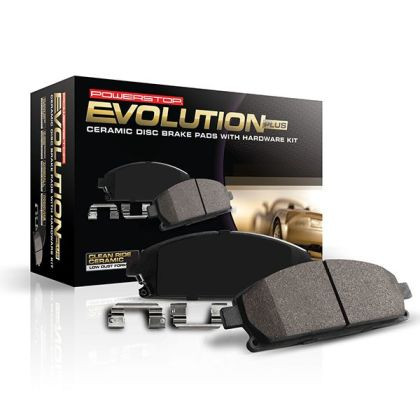 Power Stop Rear Z17 Evo Ceramic Brake Pads w/Hardware for 18-21 BMW M5
