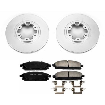 Power Stop Front Z17 Evolution Geomet Coated Brake Kit for 97-03 Infiniti QX4