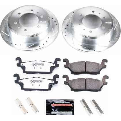 Power Stop Rear Z36 Truck & Tow Brake Kit for 06-10 Hummer H3