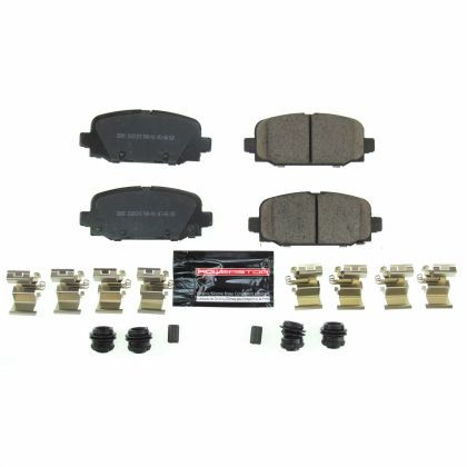 Power Stop Rear Z23 Evolution Sport Brake Pads for 18-19 Jeep Compass