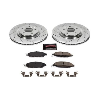 Power Stop Front & Rear Z23 Evolution Sport Brake Kit for 2013 Infiniti JX35