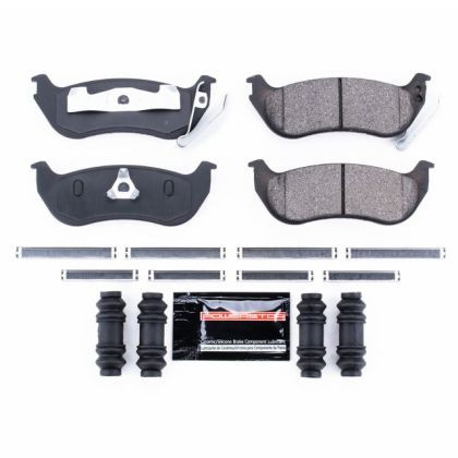 Power Stop Rear Z23 Evolution Sport Brake Pads w/Hardware for 03-07 Jeep Liberty
