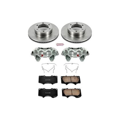Power Stop Autospecialty Brake Kit w/ Calipers - Front for 01-07 Toyota Sequoia