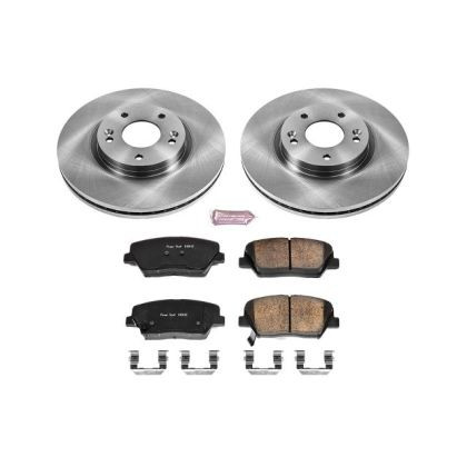 Power Stop Front & Rear Autospecialty Brake Kit for 10-12 Hyundai Santa Fe