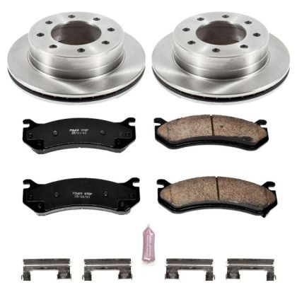 Power Stop Rear Autospecialty Brake Kit for 2003 Chevrolet Silverado 1500 HD