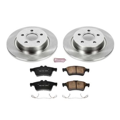 Power Stop Rear Autospecialty Brake Kit for 08-13 Volvo C30