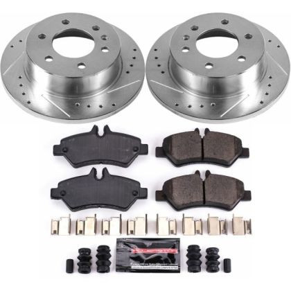 Power Stop Rear Z23 Evolution Sport Brake Kit for 07-09 Dodge Sprinter 2500