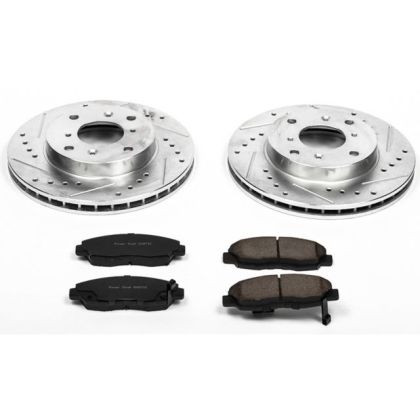 Power Stop Front Z23 Evolution Sport Brake Kit for 98-99 Acura CL