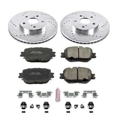 Power Stop Front Z23 Evolution Sport Brake Kit for 14-15 Lexus IS250