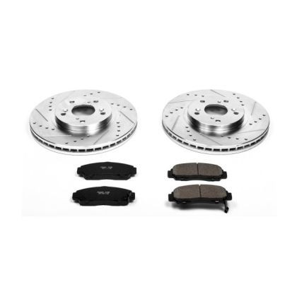 Power Stop Front Z23 Evolution Sport Brake Kit for 01-03 Acura CL