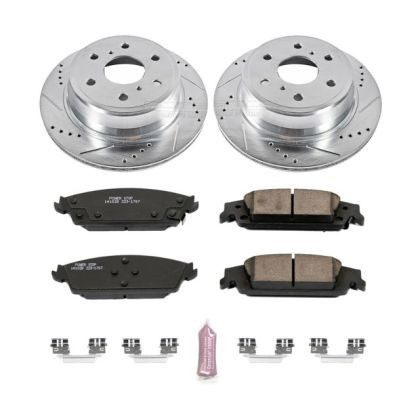 Power Stop Rear Z23 Evolution Sport Brake Kit for 15-19 Cadillac Escalade