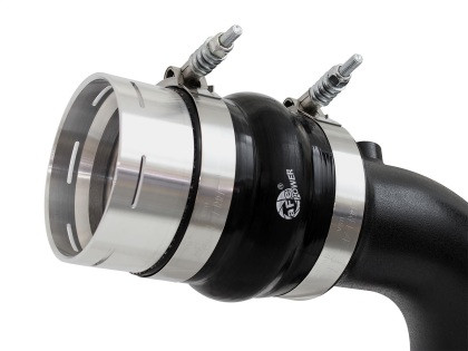 aFe Power BladeRunner 3" Intercooler Tube Cold Side Black for 11-16 F250 6.7L Diesel