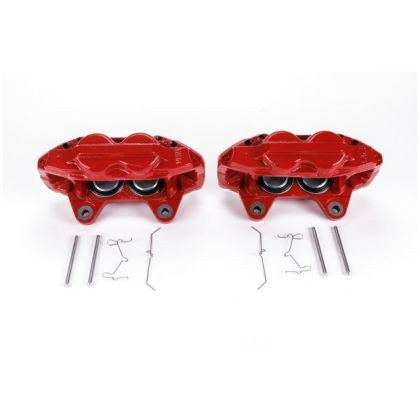 Power Stop Front Red Calipers w/o Brackets for 10-15 Lexus GX460
