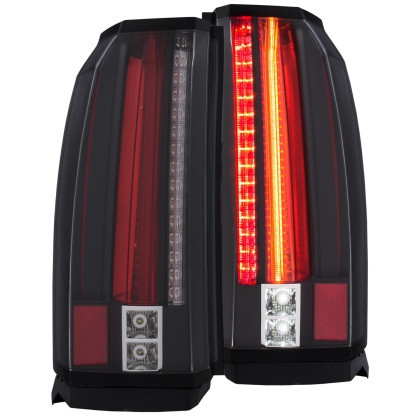 ANZO LED Taillights Black for 2015-2017 Chevrolet Suburban/Tahoe