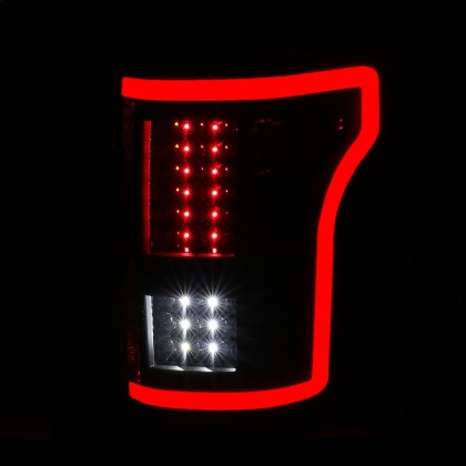 ANZO LED Taillights - Smoke for 15-17 Ford F-150