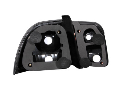 ANZO Taillights Black for 1996-1997 Honda Accord