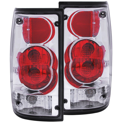 ANZO Taillights Chrome for 1989-1995 Toyota Pickup