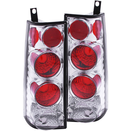 ANZO Taillights Chrome for 1996-2002 Gmc Savana