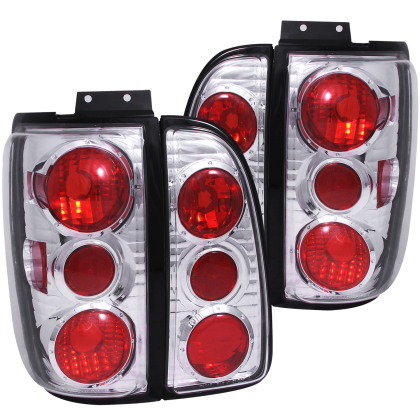 ANZO Taillights Chrome for 1998-2002 Lincoln Navigator