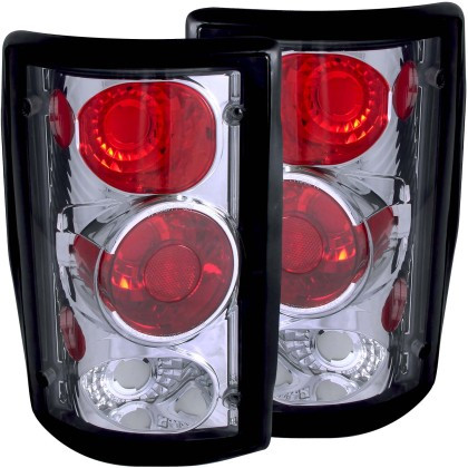 ANZO Taillights Chrome for 2000-2005 Ford Excursion