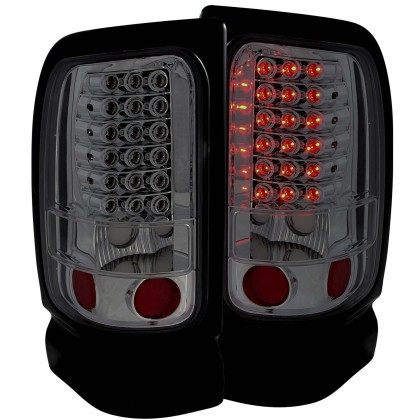 ANZO LED Taillights Smoke for 1994-2001 Dodge Ram