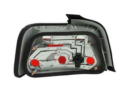 ANZO Taillights Red/Clear for 1992-1998 BMW 3 Series E36