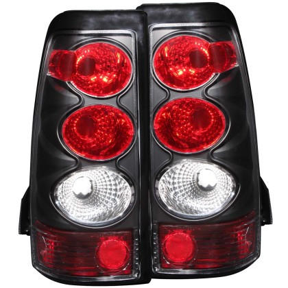 ANZO Taillights Black for 2003-2006 Chevrolet Silverado 1500