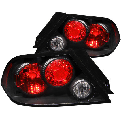 ANZO Taillights Black for 2002-2003 Mitsubishi Lancer