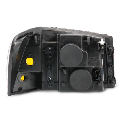 ANZO Crystal Headlight  Black Amber for 2002-2009 Gmc Envoy