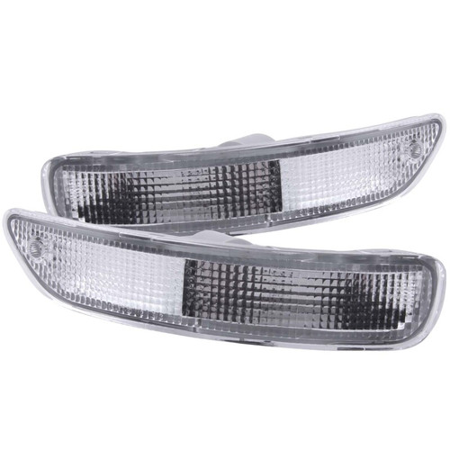 ANZO Euro Parking Lights Chrome for 1993-1997 Toyota Corolla