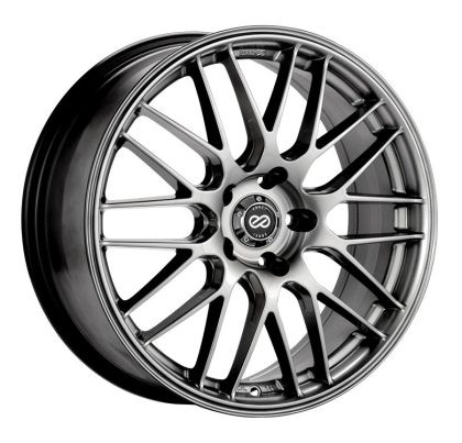 Enkei EKM3 18x8 5x112 Bolt Pattern 35mm Offset Performance Hyper Silver Wheel