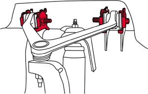 SPC Performance ADJUSTMENT CAMS for DODGE