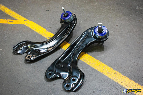 SuperPro Rear Trailing Arm Set w/ Bushings for 2016 Honda Civic EX