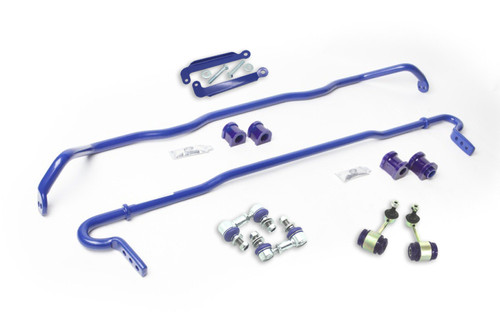 SuperPro 26mm Front / 24mm Rear Adjustable Sway Bar Kit for 2015 WRX Limited