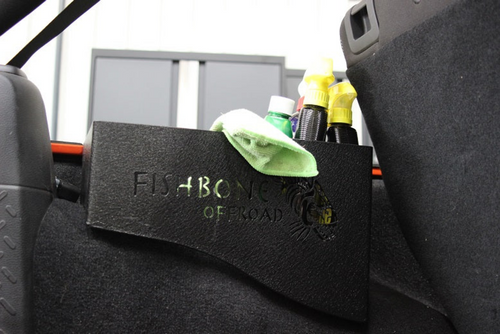 Fishbone Offroad WheelWell Storage Bin for 07-18 Jeep Wrangler JK 4 DR
