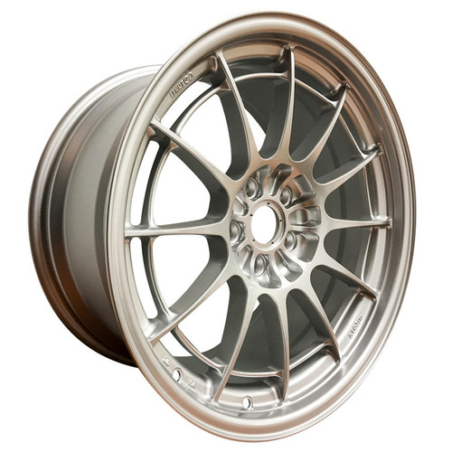 Enkei NT03+M 18x9.5 5x108 40mm F1 Silver Wheel - 3658953140SP