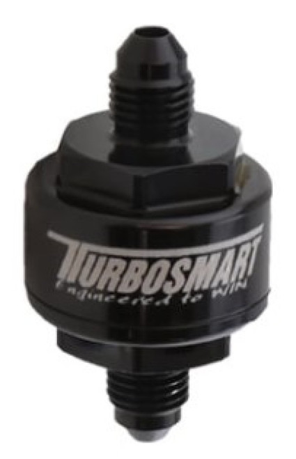 Turbosmart Billet Turbo Oil Feed Filter 44um -3AN – Black - TS-0804-1001