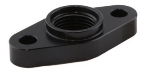 Turbosmart Billet Turbo Drain Adapter w/ Silicon O-Ring 52mm Mounting Holes