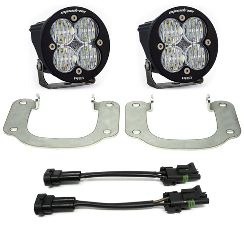 Baja Designs Squadron-R Pro Fog Pocket Light Kit for 17-18 Nissan Titan