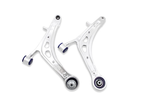 SuperPro Front Lower Alloy Control Arm Kit (+Caster) for 2015 Subaru WRX Limited