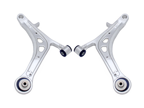 SuperPro Front Lower Alloy Control Arm Kit (+Caster) for 2008 WRX STI