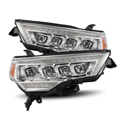 AlphaRex NOVA LED Proj Headlights Chrome for 14-22 Toyota 4Runner