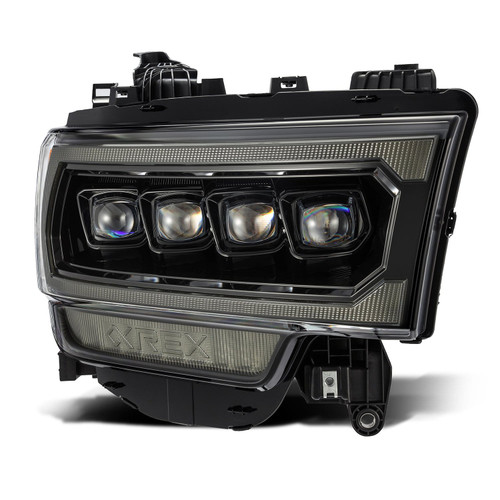 AlphaRex NOVA LED Projector Headlights Alpha Black for 19-21 Ram 2500