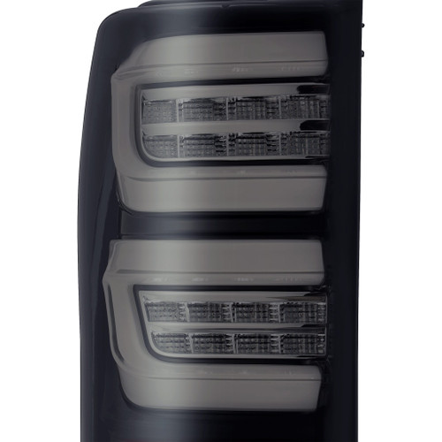 AlphaRex PRO-Series LED Tail Lights Jet Black for 07-13 Toyota Tundra