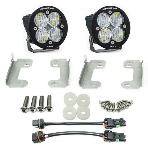 Baja Designs Squadron R Pro Fog Pocket Light Kit for 2018 Wrangler JL Sahara