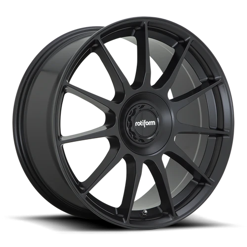 Rotiform R168 DTM 20x8.5 5x112/5x120 35 Offset - Satin Black Wheel