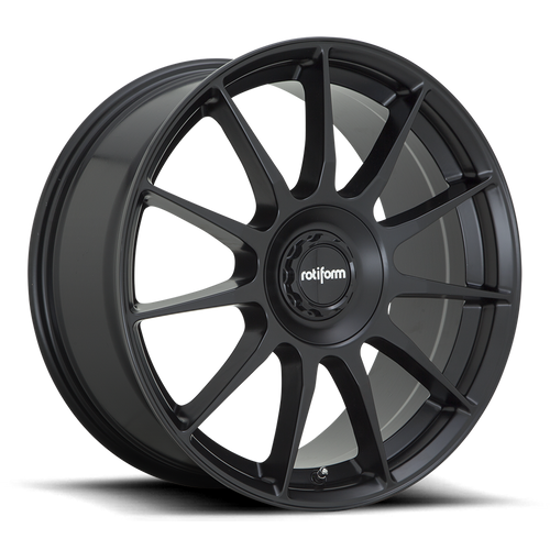 Rotiform R168 DTM 19x8.5 5x112 45 Offset - Satin Black Wheel
