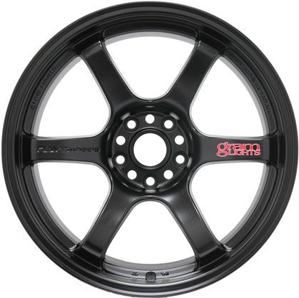 Gram Lights 57DR 18X9.5 +38 5-100 SEMI GLOSS BLACK Wheel