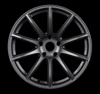 Gram Lights 57TRANSCEND 15X8 +35 4-100 MATTE GRAPHITE MACHINING Wheel
